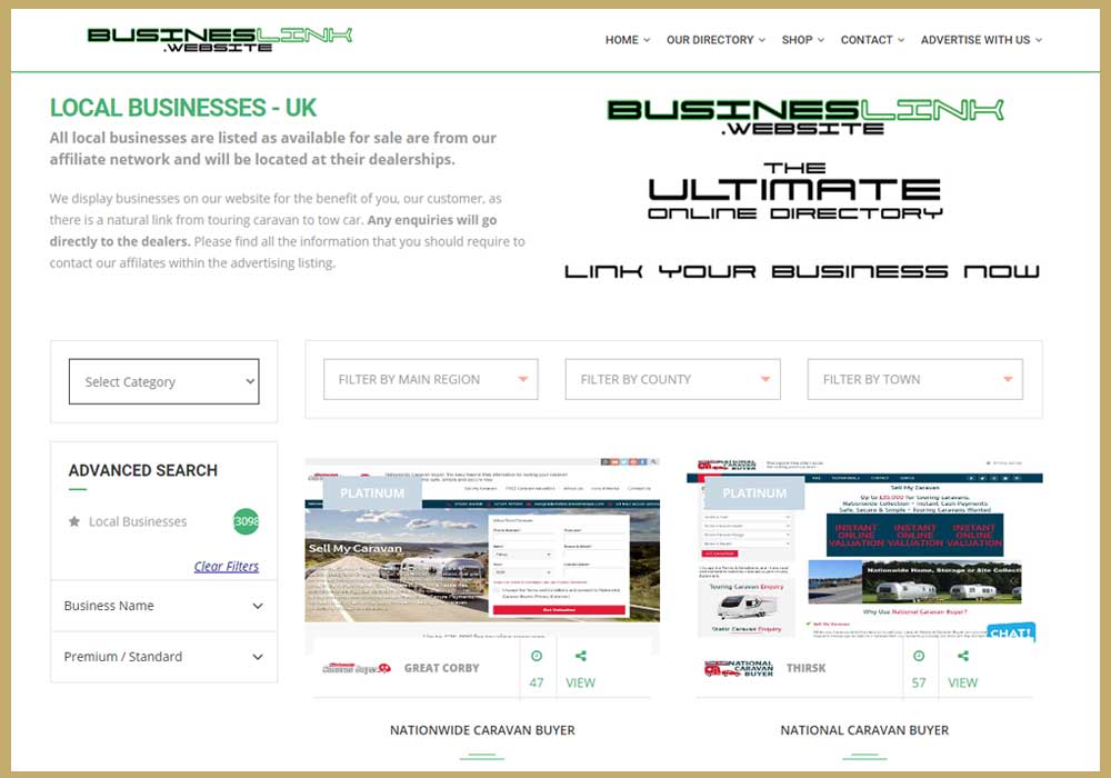 Parent Website Business Link