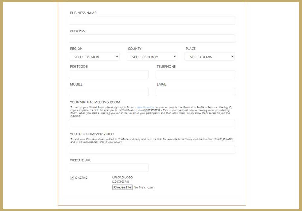 Parent Website Business Link