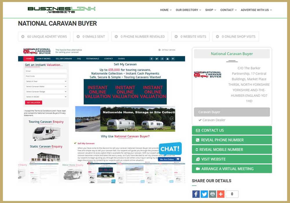 Parent Website Business Link