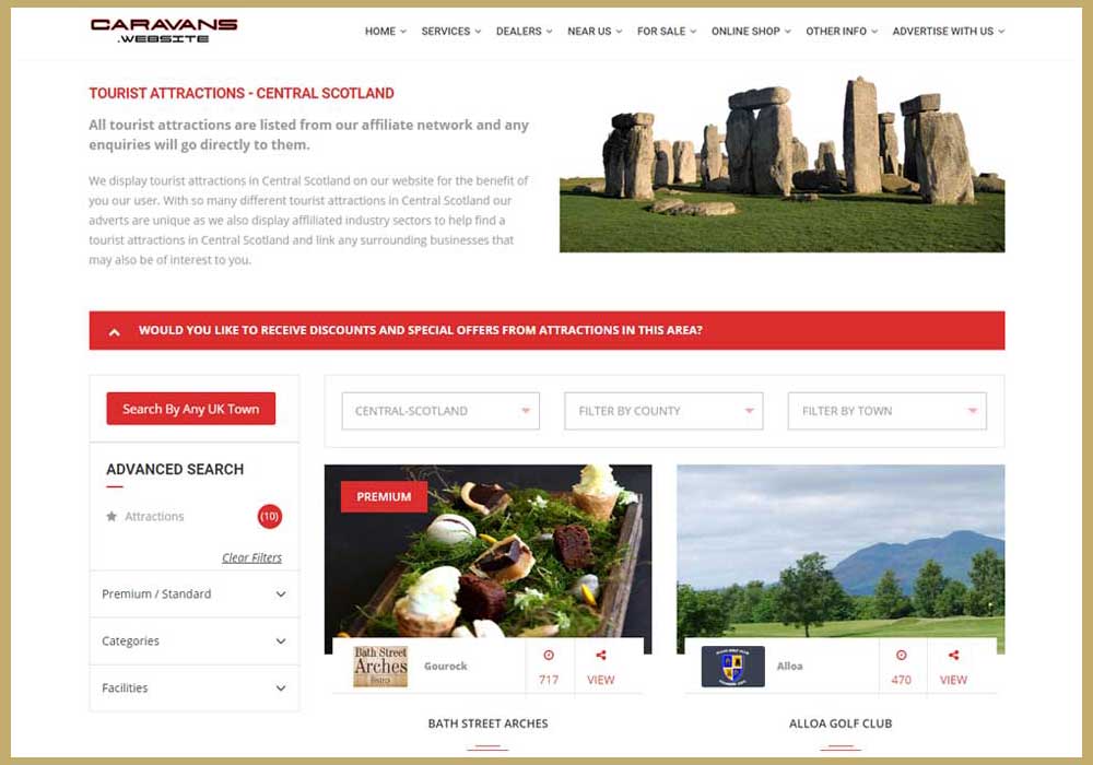 Parent Website Caravans