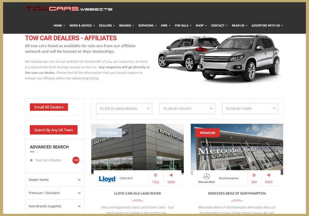 Parent Website Caravans